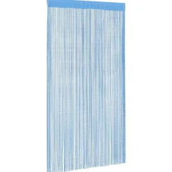 vidaXL Cortinas de tiras 2 uds 100x250 cm Azul claro Outlet