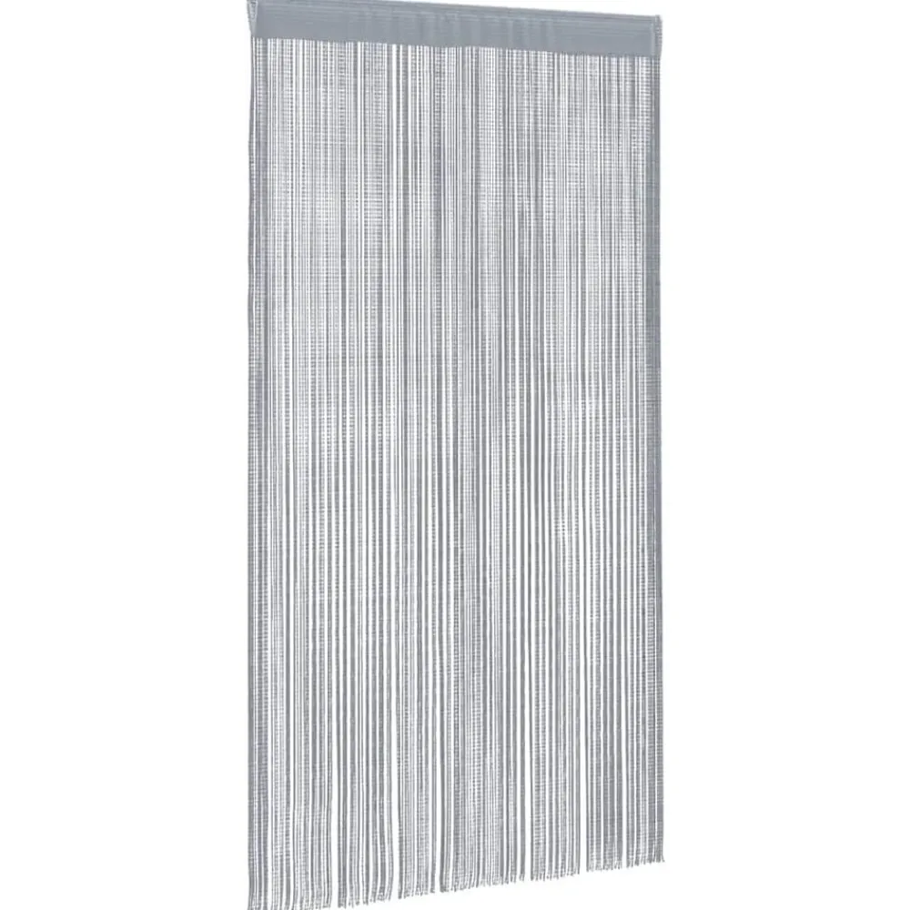 vidaXL Decoración-Cortinas de tiras 2 uds 100x250 cm