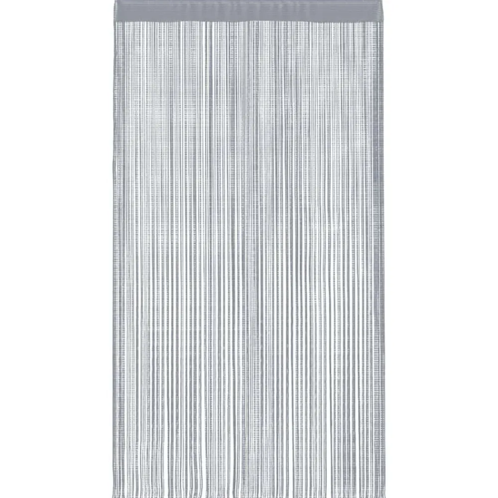 vidaXL Decoración-Cortinas de tiras 2 uds 100x250 cm