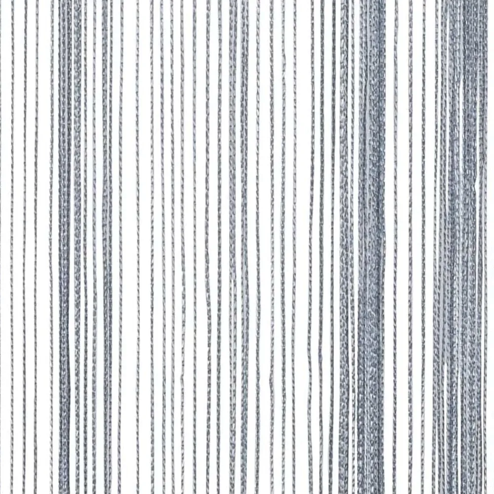 vidaXL Decoración-Cortinas de tiras 2 uds 100x250 cm