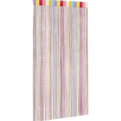 vidaXL Cortinas de tiras 2 uds 100x250 cm Multicolor Discount