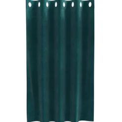 vidaXL Cortinas opacas 2 pcs 140 x 140 cm Terciopelo Verde oscuro Outlet