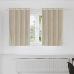 vidaXL Decoración-Cortinas opacas 2 pcs 140 x 140 cm Terciopelo