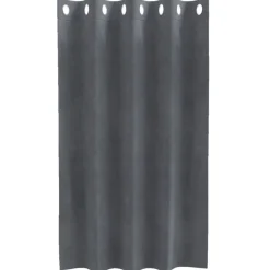 vidaXL Cortinas opacas 2 pcs Gris Claro 140 x 140 cm Terciopelo Gris claro super ligero Outlet