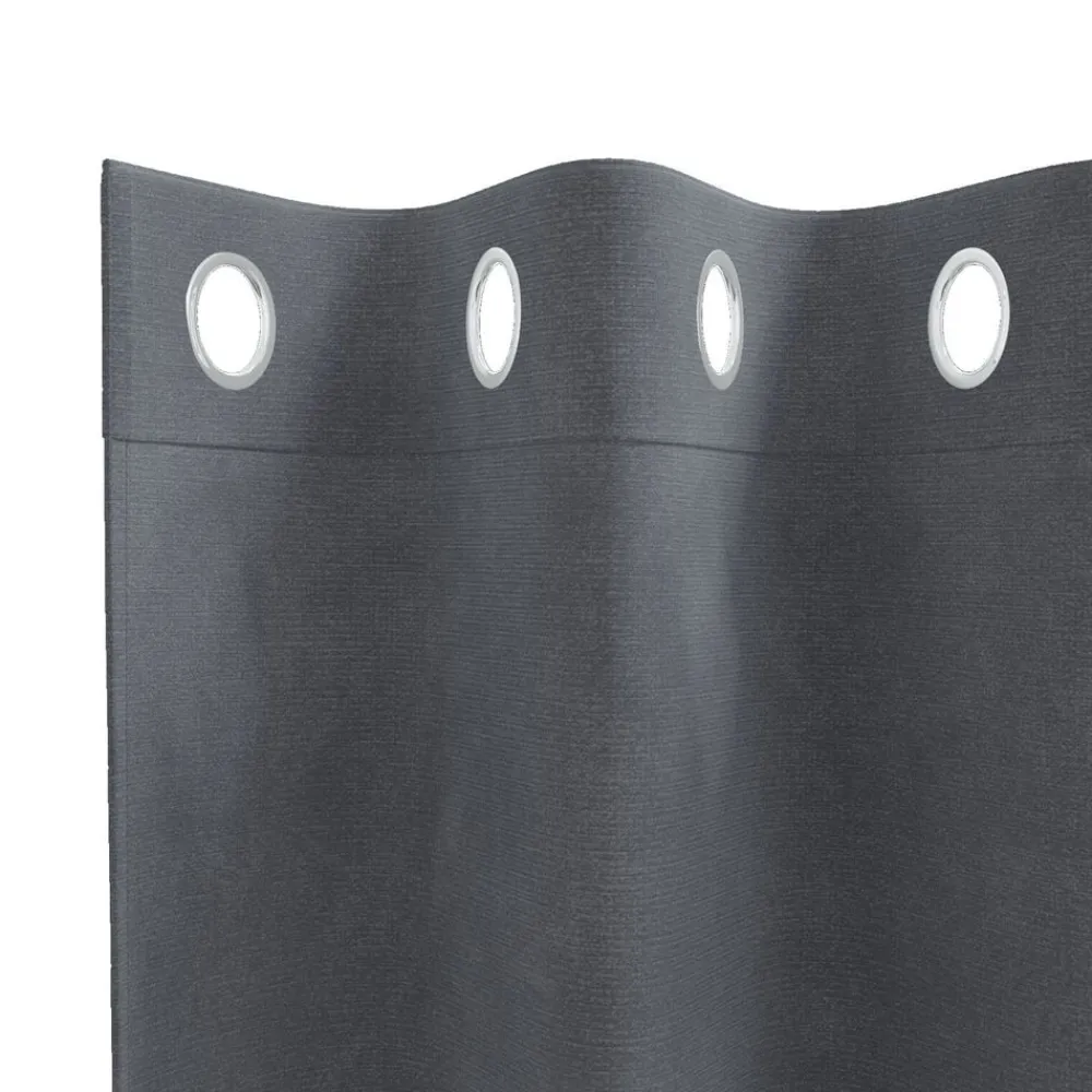 vidaXL Cortinas opacas 2 pcs Gris Claro 140 x 140 cm Terciopelo Gris claro super ligero Outlet