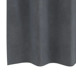 vidaXL Cortinas opacas 2 pcs Gris Claro 140 x 140 cm Terciopelo Gris claro super ligero Outlet