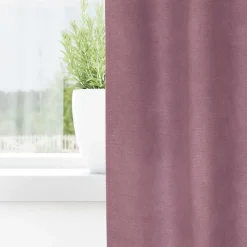 vidaXL Cortinas opacas 2 pcs 140 x 140 cm Terciopelo Rosa oscuro Online