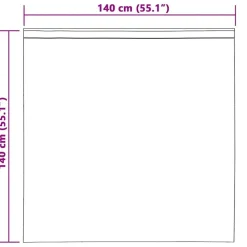 vidaXL Cortinas opacas 2 pcs 140 x 140 cm Terciopelo Rosa oscuro Online