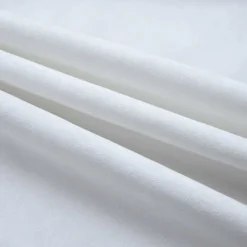 vidaXL Cortinas opacas anillas de metal 2 pzs 140x175 cm Blanco crudo Best