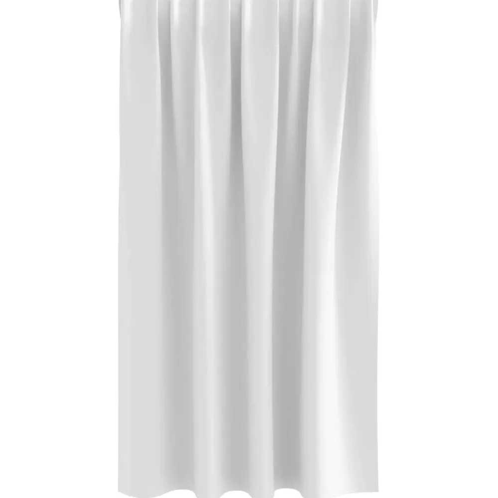 vidaXL Decoración-Cortinas Opacas con Anillas 2 pcs brillante 140 x 140 cm