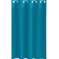 vidaXL Cortinas Opacas con Anillas 2 pcs 175 x 140 cm Tuquesa Hot