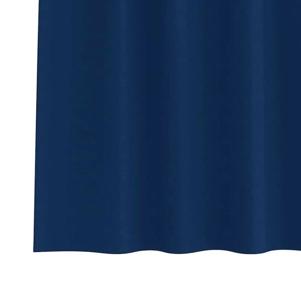 vidaXL Decoración-Cortinas Opacas con Anillas 2 pcs 140 x 140 cm