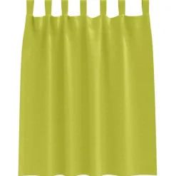 vidaXL Cortinas Opacas con Anillas 2 pcs 140 x 140 cm Poliéster verde