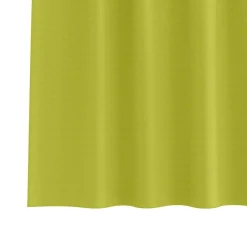 vidaXL Cortinas Opacas con Anillas 2 pcs 140 x 140 cm Poliéster verde
