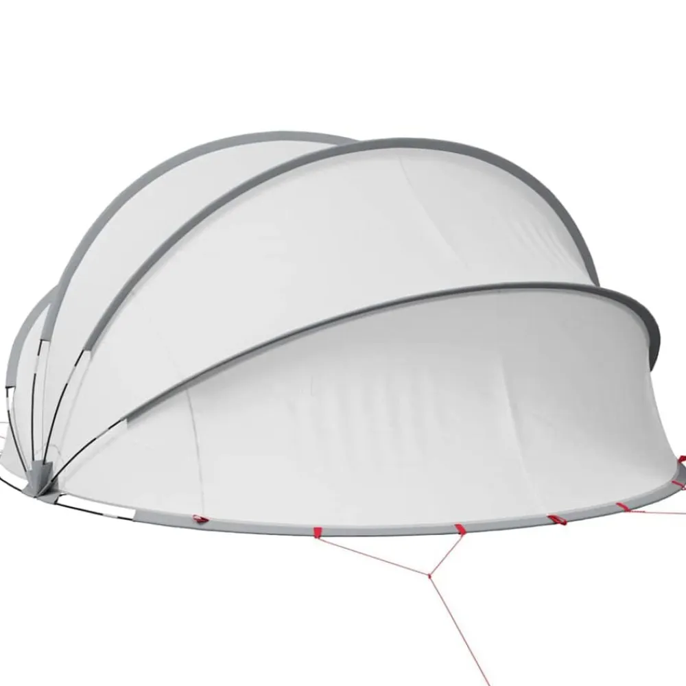 vidaXL Piscina Y Spa-Cúpula para piscina Manual 336 x 322 x 160 cm