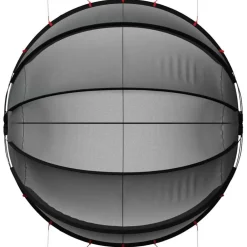 vidaXL Piscina Y Spa-Cúpula para piscina Manual 405 x 405 x 192 cm