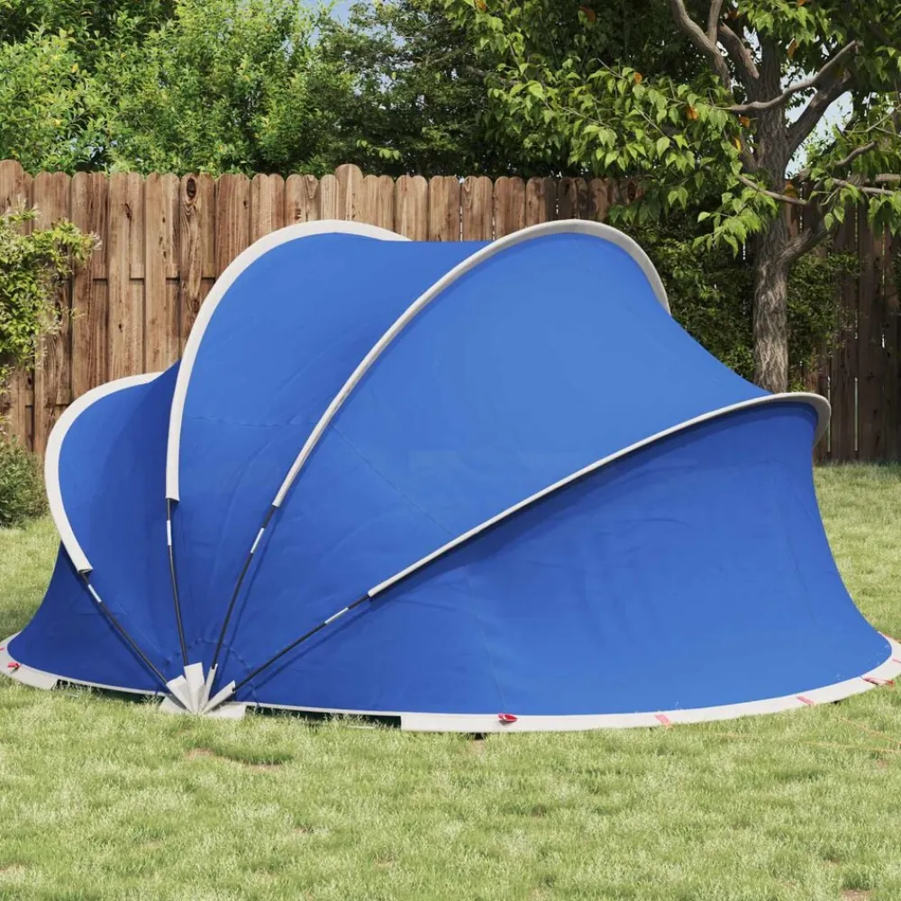 vidaXL Cúpula para piscina Manual 336 x 322 x 160 cm Verde