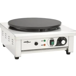 vidaXL Crepera con bandeja extraíble 40 cm 3000 W