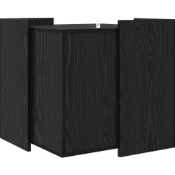 vidaXL Productos Para Mascotas-Cubículo para caja de arena de gato 53 x 53 x 51 cm