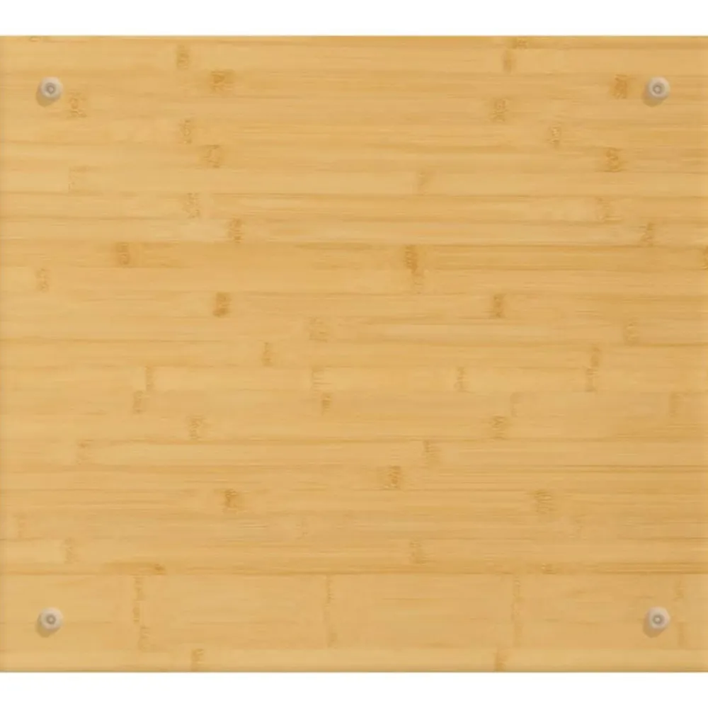vidaXL Cocina Y Comedor-Cubierta de cocina bambú 50x56x1,5 cm
