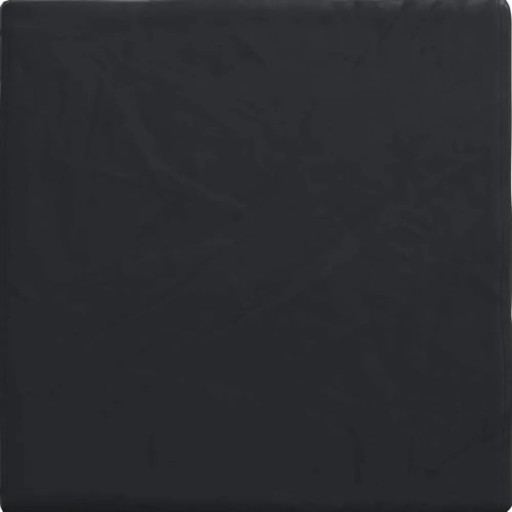 vidaXL Cubierta de Mesa Liso Negro 62 x 62 x 15 cm Tela Oxford 600D Best