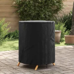 vidaXL Cubierta de Mesa Liso Negro 62 x 62 x 70 cm tela Best