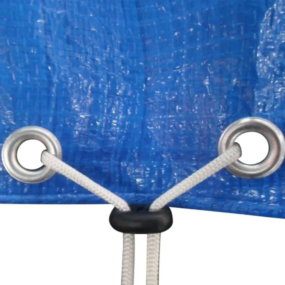 vidaXL Cubierta de piscina rectangular PE 90 g/m2 394x207 cm Clearance