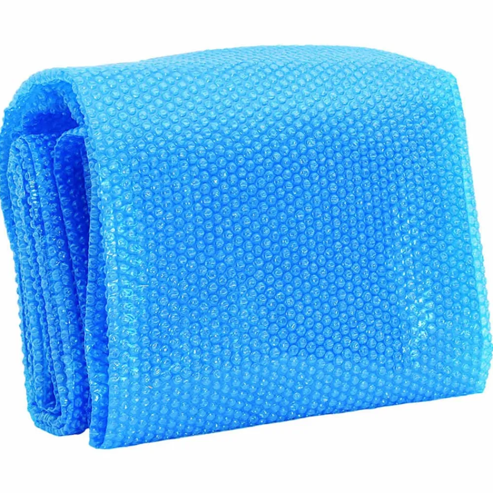 vidaXL Cubierta de piscina rectangular PE 1200x600 cm Azul Outlet