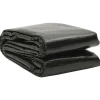 vidaXL Cubierta de piscina rectangular PE negro 600x400 cm Sale