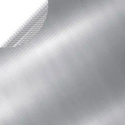 vidaXL Cubierta de piscina PE plateado 381 cm Discount