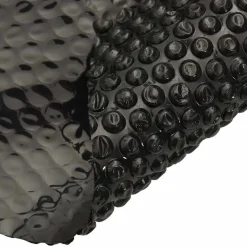 vidaXL Cubierta de piscina PE negra 210 cm Negro Online