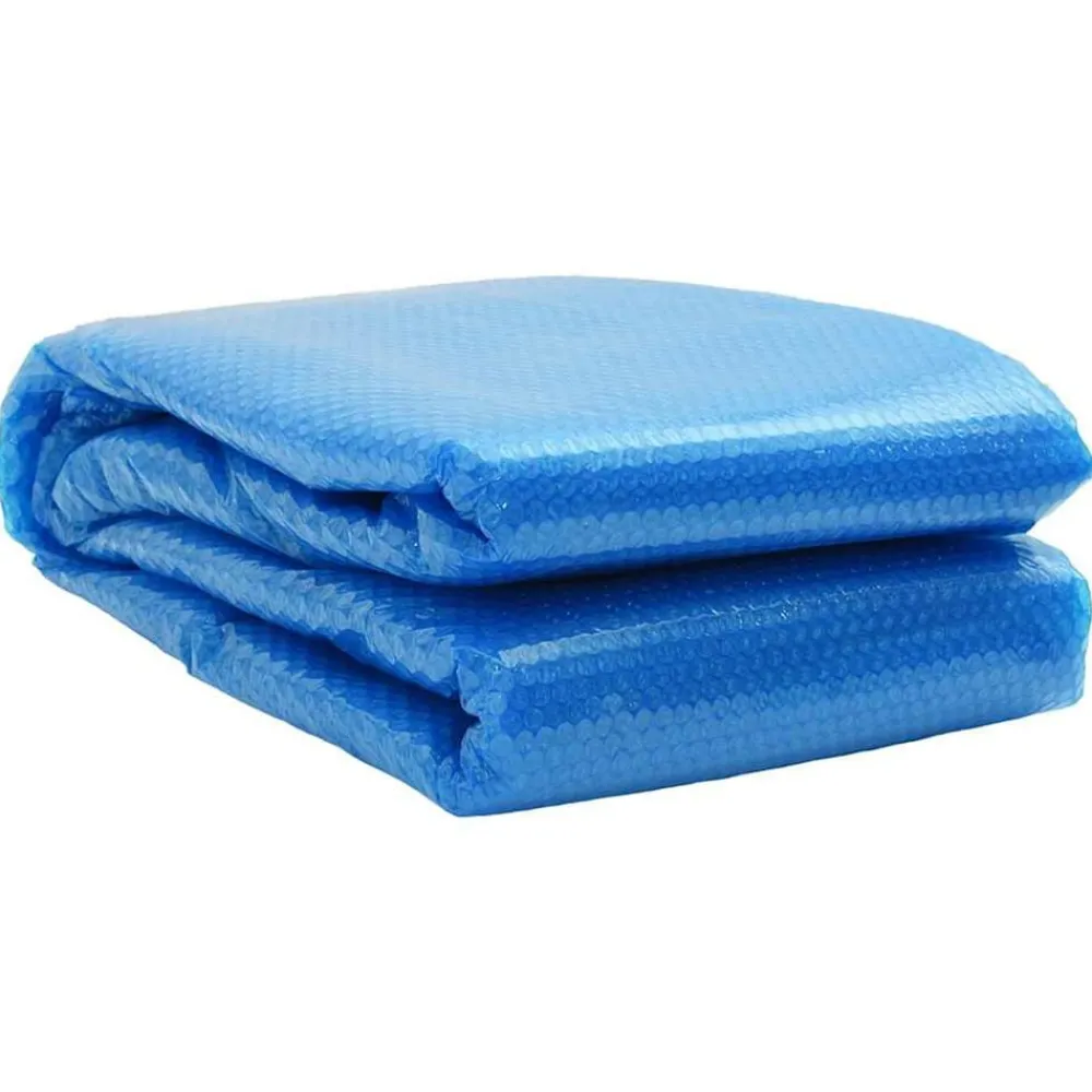 vidaXL Cubierta de piscina rectangular PE 800x500 cm Azul New