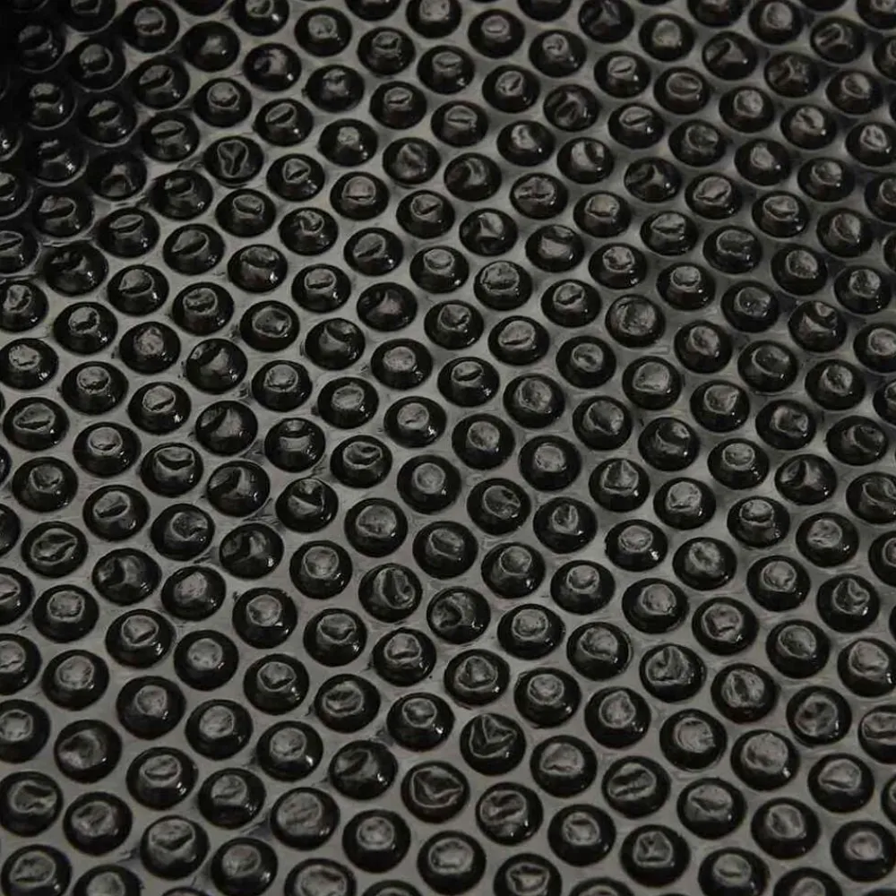 vidaXL Cubierta de piscina rectangular PE negro 500x300 cm