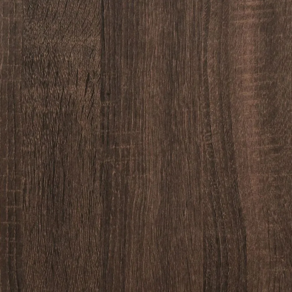 vidaXL Cubierta de radiador madera ingeniería marrón roble 78x20x82 cm Marrón roble Hot
