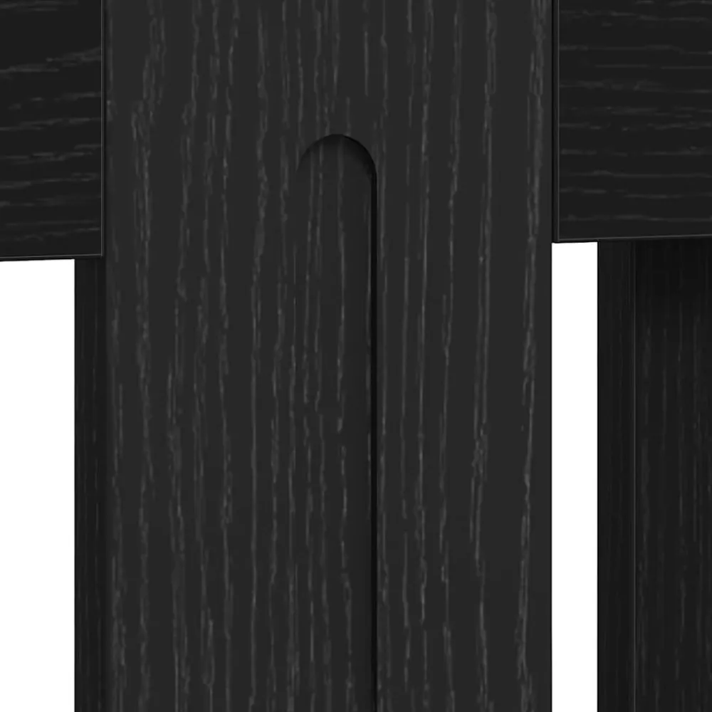vidaXL Cubierta de Radiador 172 x 19 x 81,5 cm Roble negro New