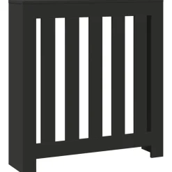 vidaXL Accesorios Para Electrodomésticos-Cubierta de radiador madera de ingeniería 78x20x82 cm