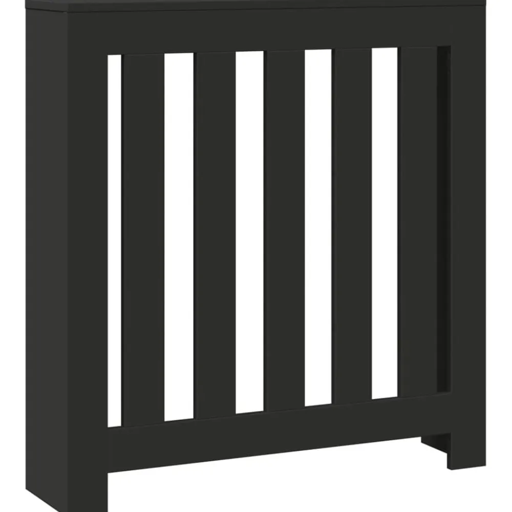 vidaXL Accesorios Para Electrodomésticos-Cubierta de radiador madera de ingeniería 78x20x82 cm