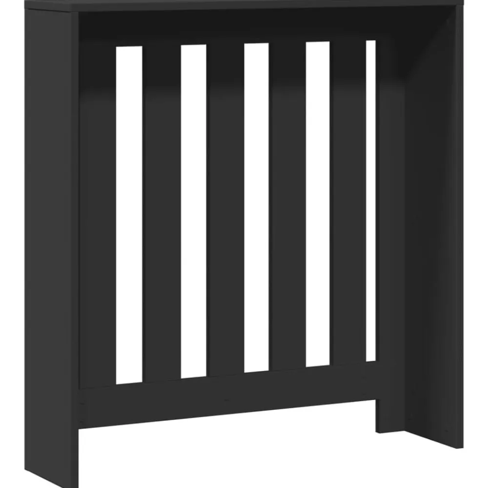 vidaXL Accesorios Para Electrodomésticos-Cubierta de radiador madera de ingeniería 78x20x82 cm