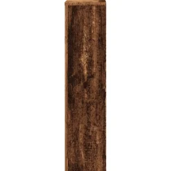 vidaXL Cubierta de radiador madera color envejecido 78x20x82 cm Madera antigua Best