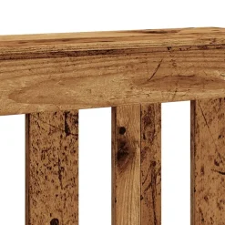 vidaXL Cubierta de radiador madera color envejecido 78x20x82 cm Madera antigua Sale