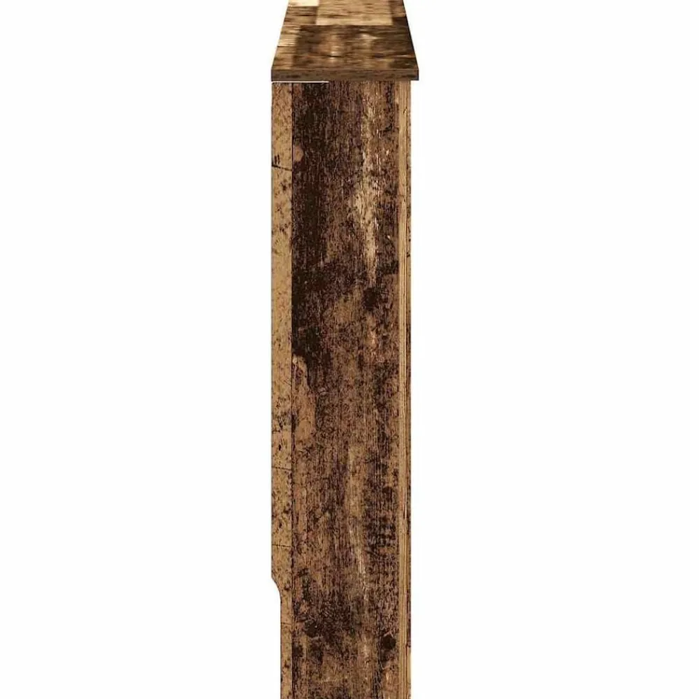 vidaXL Cubierta de Radiador 172 x 19 x 81,5 cm Madera envejecida Clearance