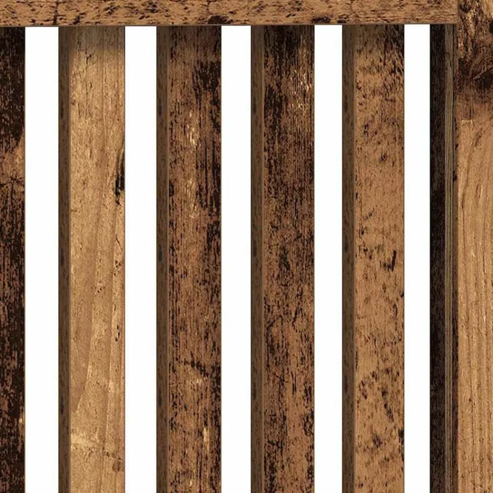 vidaXL Cubierta de Radiador 172 x 19 x 81,5 cm Madera envejecida Clearance