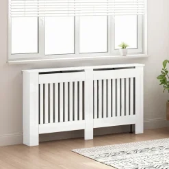 vidaXL Accesorios Para Electrodomésticos-Cubierta de Radiador 152 x 19 x 81,5 cm