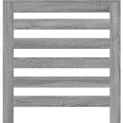 vidaXL Cubierta de radiador madera ingeniería 78x20x82 cm Gris sonoma Online