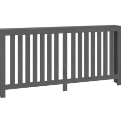vidaXL Accesorios Para Electrodomésticos-Cubierta de radiador madera maciza de pino 169x19x84 cm