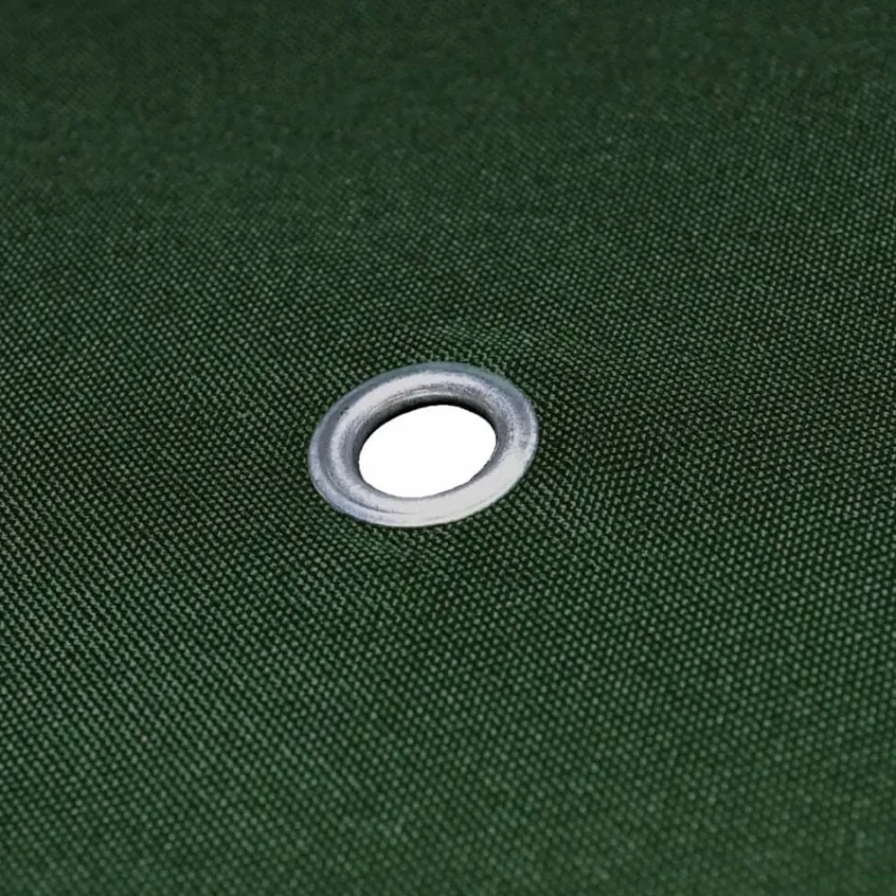 vidaXL Cubierta de repuesto de cenador 310 g/m² 3x3 m Verde Discount