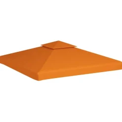 vidaXL Jardín-Cubierta de repuesto de cenador 310 g/m² 3x3 m