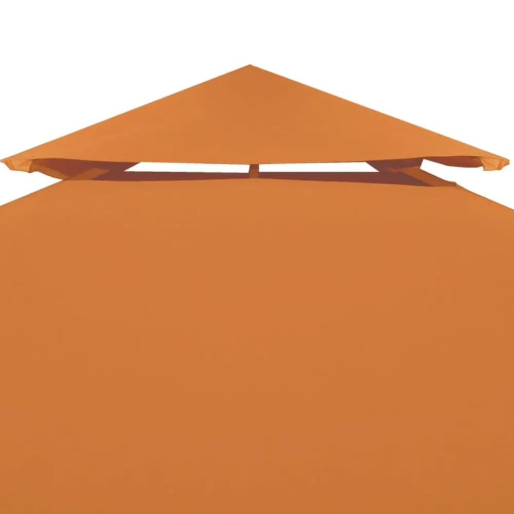 vidaXL Jardín-Cubierta de repuesto de cenador 310 g/m² 3x3 m