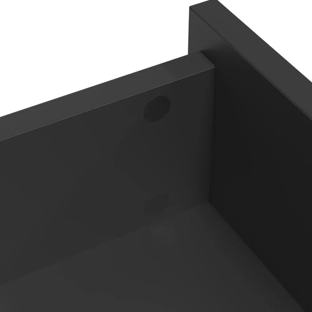 vidaXL Cubierta de Tornillo Autoadhesiva 2 pcs Ø 20 x 0,5 mm Negro Sale