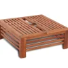 vidaXL Cubierta para base de sombrilla de madera Clearance